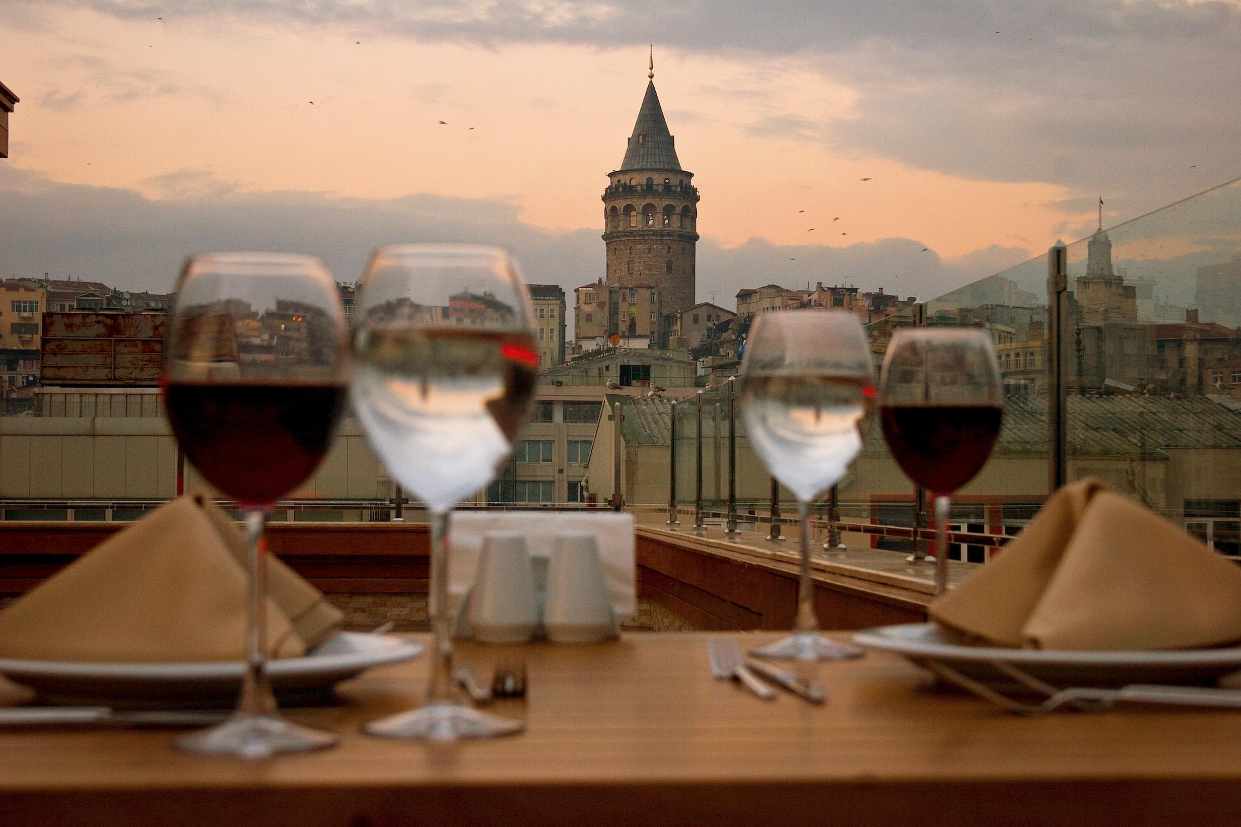 Istanbul Golden City Hotel Restoran foto